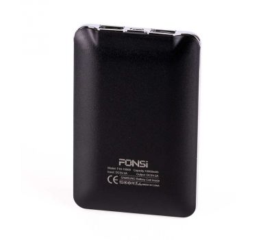 Зовнішній акумулятор Power Bank Fonsi F45-10000 mAh black 2760159
