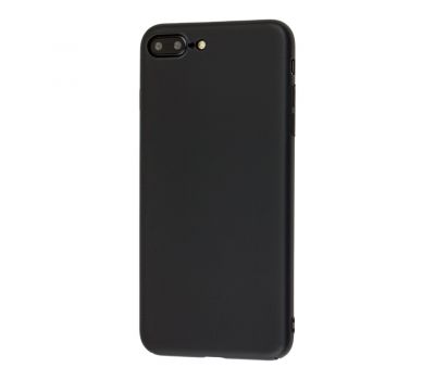 Чохол для iPhone 7 Plus/8 Plus матове покриття чорний