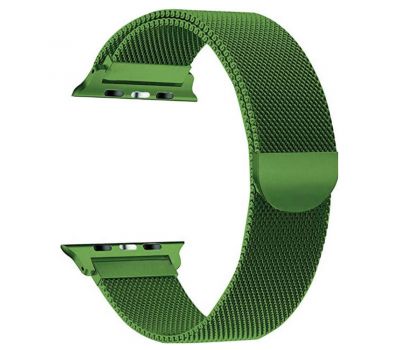 Ремінець для Apple Watch Milanese Loop 42mm / 44mm темно-зелений 2764632