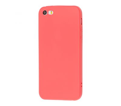Чохол для iPhone 5 рожеве матове покриття