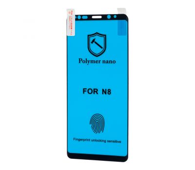 Захисна плівка Samsung Note 8 Polymer Nano Full Glue чорний