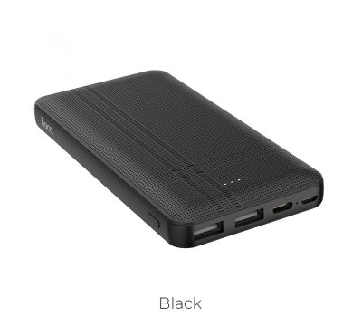 Зовнішній акумулятор PowerBank Hoco J48 Nimble 10000mAh black