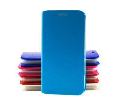 Чохол книжка для Meizu MX3 з магнітом блакитний