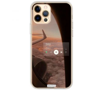 Чохол для iPhone 12 Pro Max MixCase музика літак