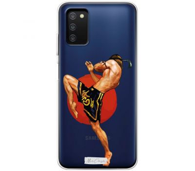 Чохол для Samsung Galaxy A03s (A307) MixCase бойові мистецтва муай-тай