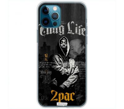 Чохол для iPhone 12 Pro MixCase музика 2 pac