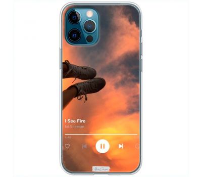 Чохол для iPhone 12 Pro MixCase музика i See Fire