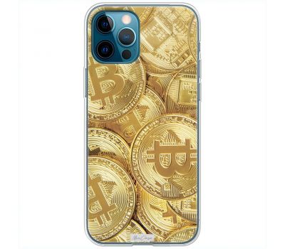 Чохол для iPhone 12 Pro MixCase гроші биткоин