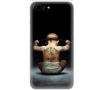Чохол для iPhone 7 Plus / 8 Plus MixCase спорт принт малюк боєць