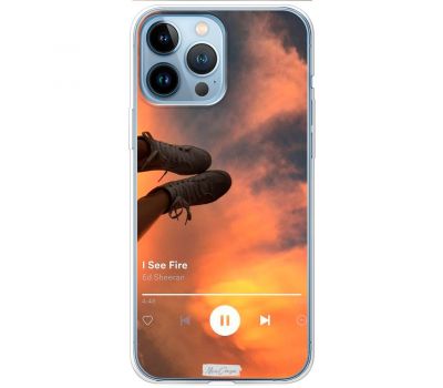 Чохол для iPhone 13 Pro MixCase музика i See Fire