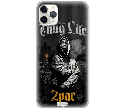 Чохол для iPhone 11 Pro Max MixCase музика 2 pac