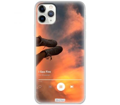 Чохол для iPhone 11 Pro Max MixCase музика i See Fire
