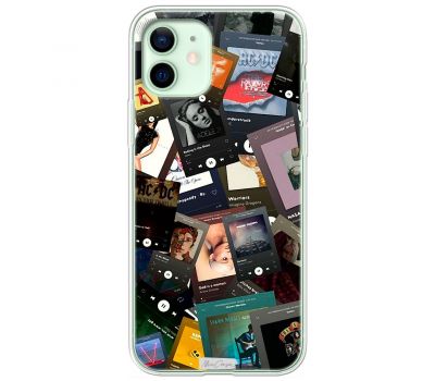 Чохол для iPhone 12 MixCase музика альбоми