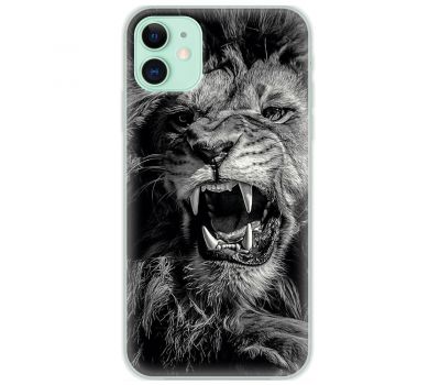 Чохол для iPhone 11 MixCase звірі оскал лева