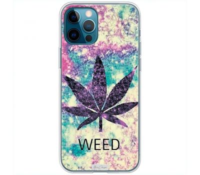 Чохол для iPhone 12 Pro MixCase трава листя weed