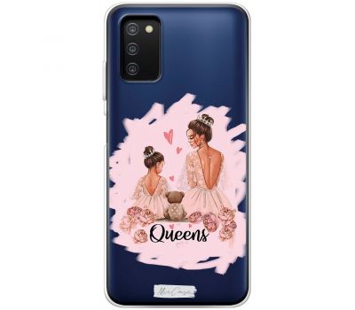 Чохол для Samsung Galaxy A03s (A037) MixCase дівчина queens