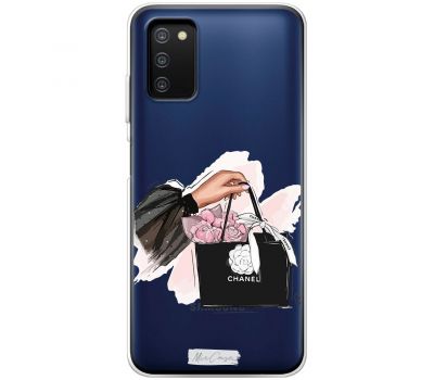 Чохол для Samsung Galaxy A03s (A037) MixCase дівчина маска