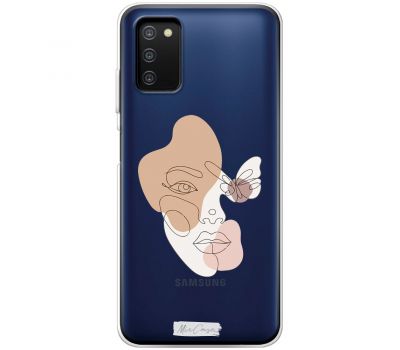 Чохол для Samsung Galaxy A03s (A037) MixCase дівчина маска 2785432