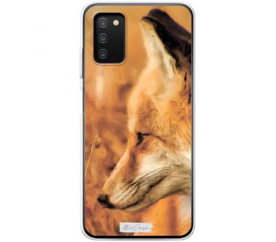 Чохол для Samsung Galaxy A03s (A037) MixCase тварини лисиця на полюванні