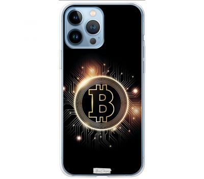 Чохол для iPhone 13 Pro MixCase гроші біткоїн чіп