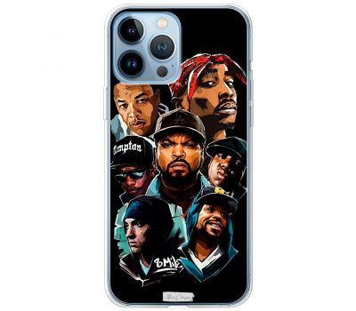 Чохол для iPhone 13 Pro MixCase музика реп виконавці