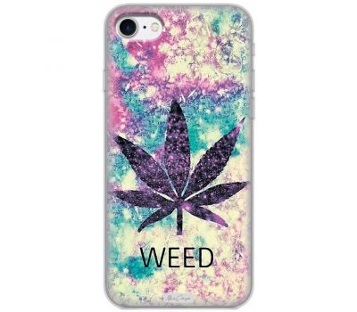 Чохол для iPhone 7 / 8 / SE MixCase трава листя weed