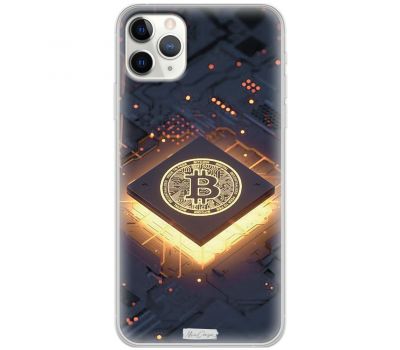 Чохол для iPhone 11 Pro Max MixCase гроші биткоин система