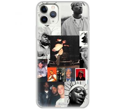 Чохол для iPhone 11 Pro Max MixCase музика реп зірки