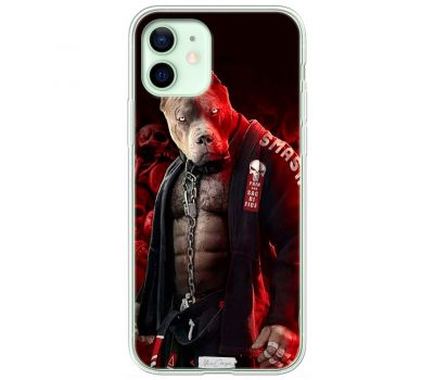 Чохол для iPhone 12 MixCase спорт принт спорт піт буль боєць