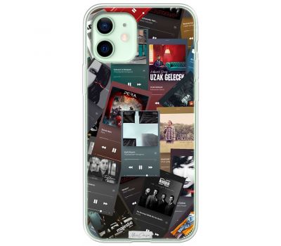 Чохол для iPhone 12 MixCase музика плейлист