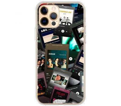 Чохол для iPhone 12 Pro Max MixCase музика альбоми