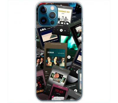 Чохол для iPhone 12 Pro MixCase музика альбоми