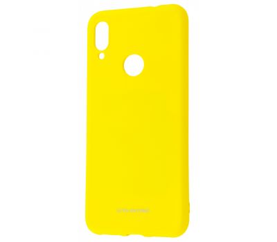 Чохол для Xiaomi Redmi 7 Molan Cano глянець жовтий 279598