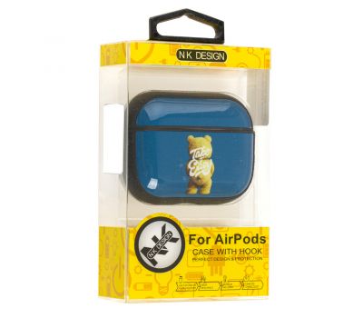 Чохол для AirPods Pro Young Style ведмедик синій 2792107