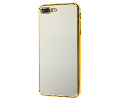 Чохол для iPhone 7 Plus / 8 Plus glass дзеркало золотисте