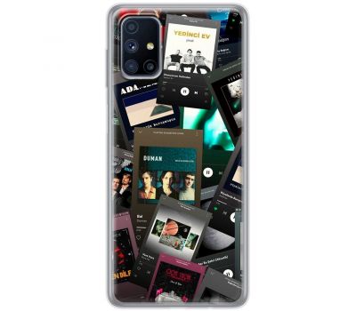 Чохол для Samsung Galaxy M51 (M515) MixCase музика альбоми