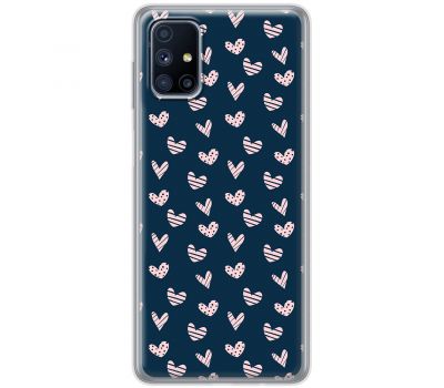 Чохол для Samsung M51 (M515) MixCase день закоханих серця