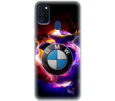 Чохол для Samsung Galaxy M21 / M30s MixCase авто бмв лого в диму