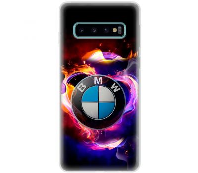 Чохол для Samsung Galaxy S10 (G973) MixCase авто бмв лого в диму