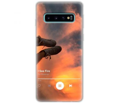 Чохол для Samsung Galaxy S10 (G973) MixCase музика i See Fire