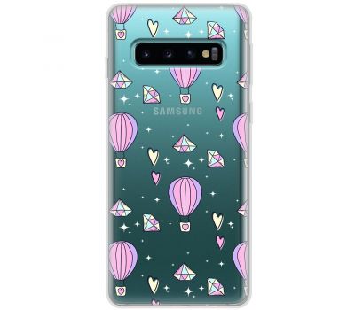 Чохол для Samsung S10 (G973) MixCase день закоханих повітряна куля