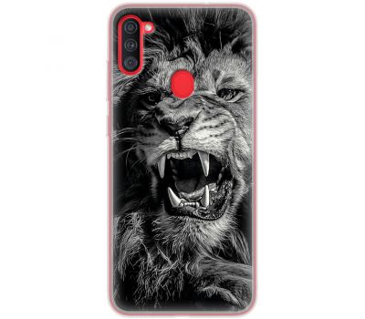 Чохол для Samsung Galaxy A11 / M11 MixCase звірі оскал лева