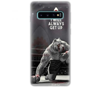 Чохол для Samsung Galaxy S10 (G973) MixCase спорт принт спорт принт піт буль бокс