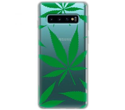 Чохол для Samsung Galaxy S10 (G973) MixCase трава листя