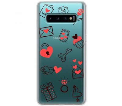 Чохол для Samsung S10 (G973) MixCase день закоханих кохання всюди