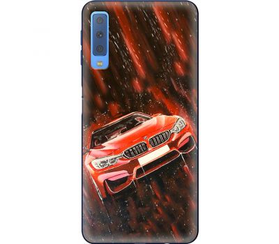 Чохол для Samsung Galaxy A7 2018 (A750) MixCase авто бмв червона