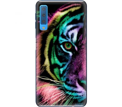 Чохол для Samsung Galaxy A7 2018 (A750) MixCase звірі кольоровий тигр