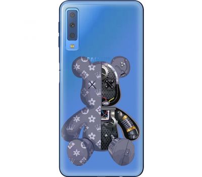 Чохол для Samsung Galaxy A7 2018 (A750) MixCase робот ведмедик