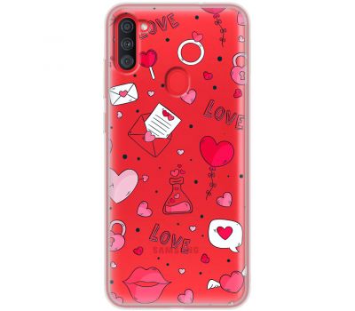 Чохол для Samsung Galaxy A11 / M11 MixCase день закоханих I love you