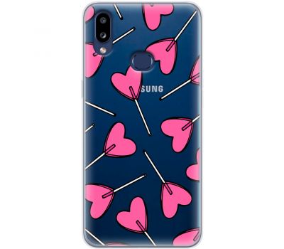 Чохол для Samsung Galaxy A10s (A107) MixCase день закоханих цукерка серце